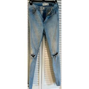 Garage Premium High-Waisted Ripped Skinny Jeans - Size 5